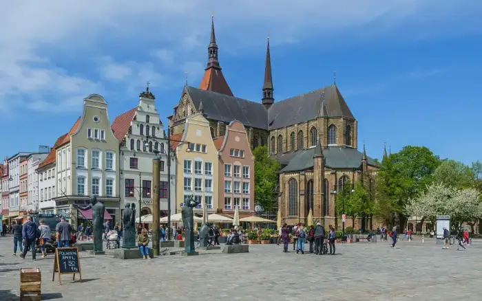Rostock, Ausschnitt aus dem Einsatzgebiet